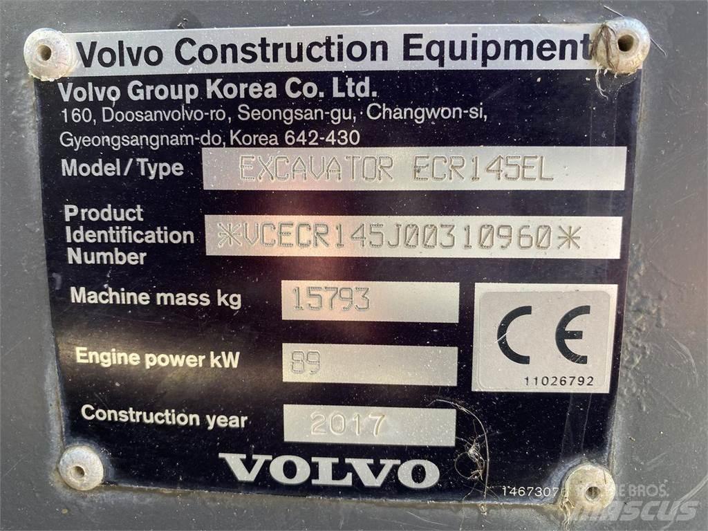 Volvo ECR145EL Bagri goseničarji