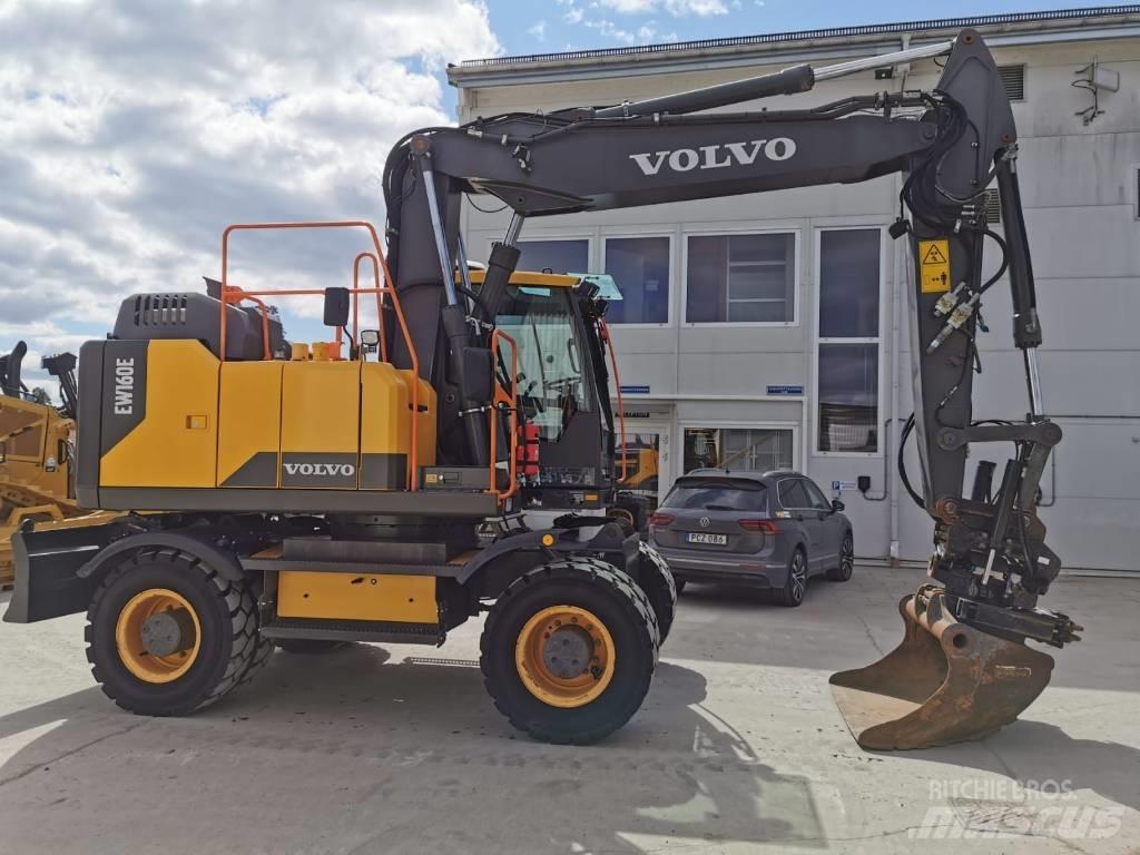Volvo EW160E Bagri na kolesih