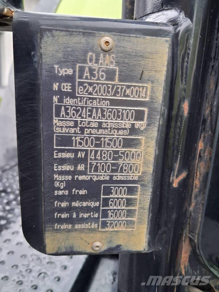 CLAAS Arion 640 Traktorji