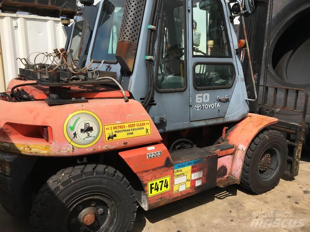 Toyota 5FG60 Plinski viličarji