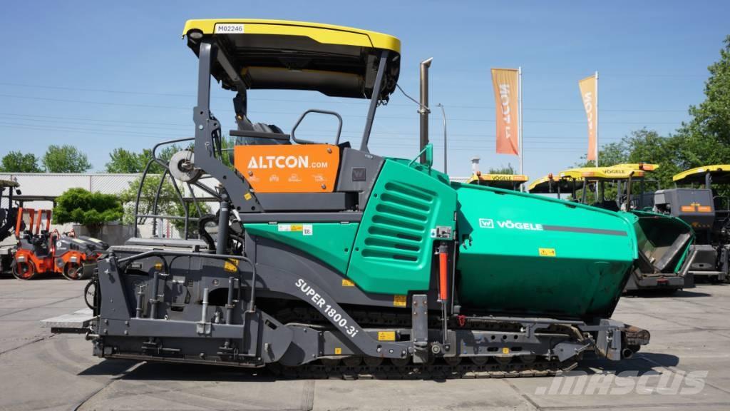 Vögele SUPER 1800-3I Asfaltni finišerji