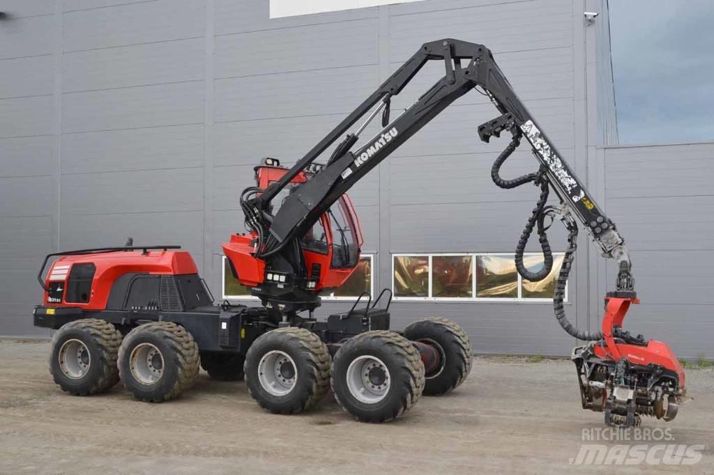 Komatsu 931 XC Harvesterji