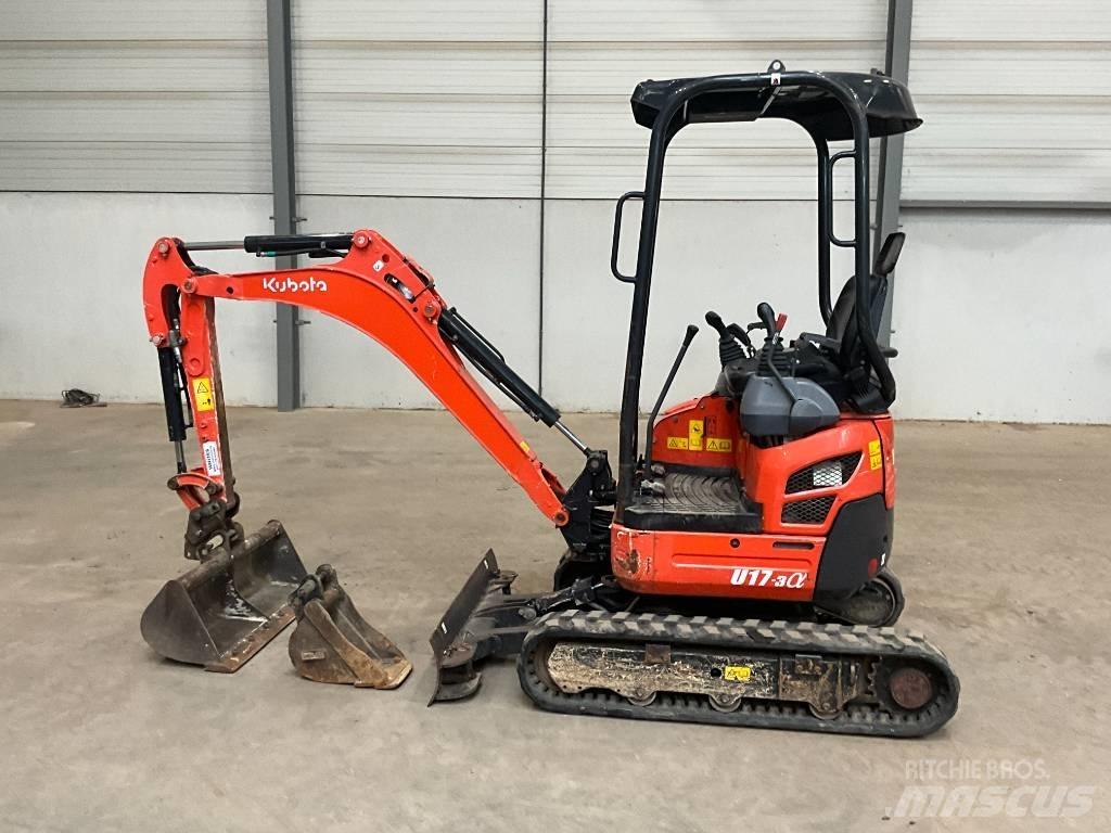 Kubota U 17-3 A Mini bagri <7t