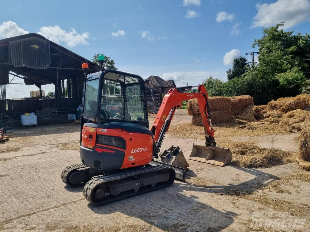 Kubota U 27-4 Mini bagri <7t