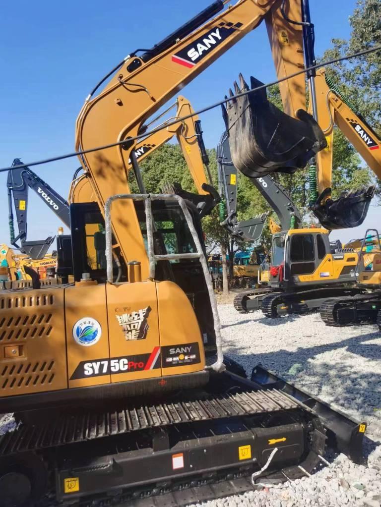 Sany SY 75 C Bagri goseničarji