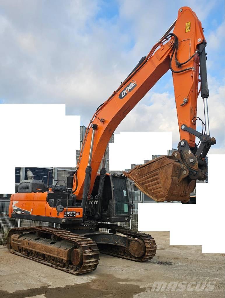 Doosan DX 380 LL-5 Bagri goseničarji