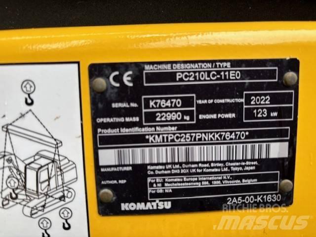 Komatsu PC 210 LC-11 Bagri goseničarji