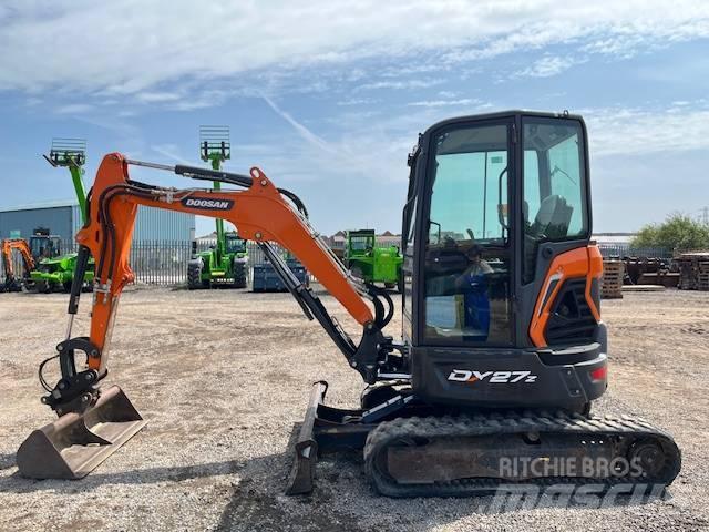 Doosan DX 27 Z Mini bagri <7t