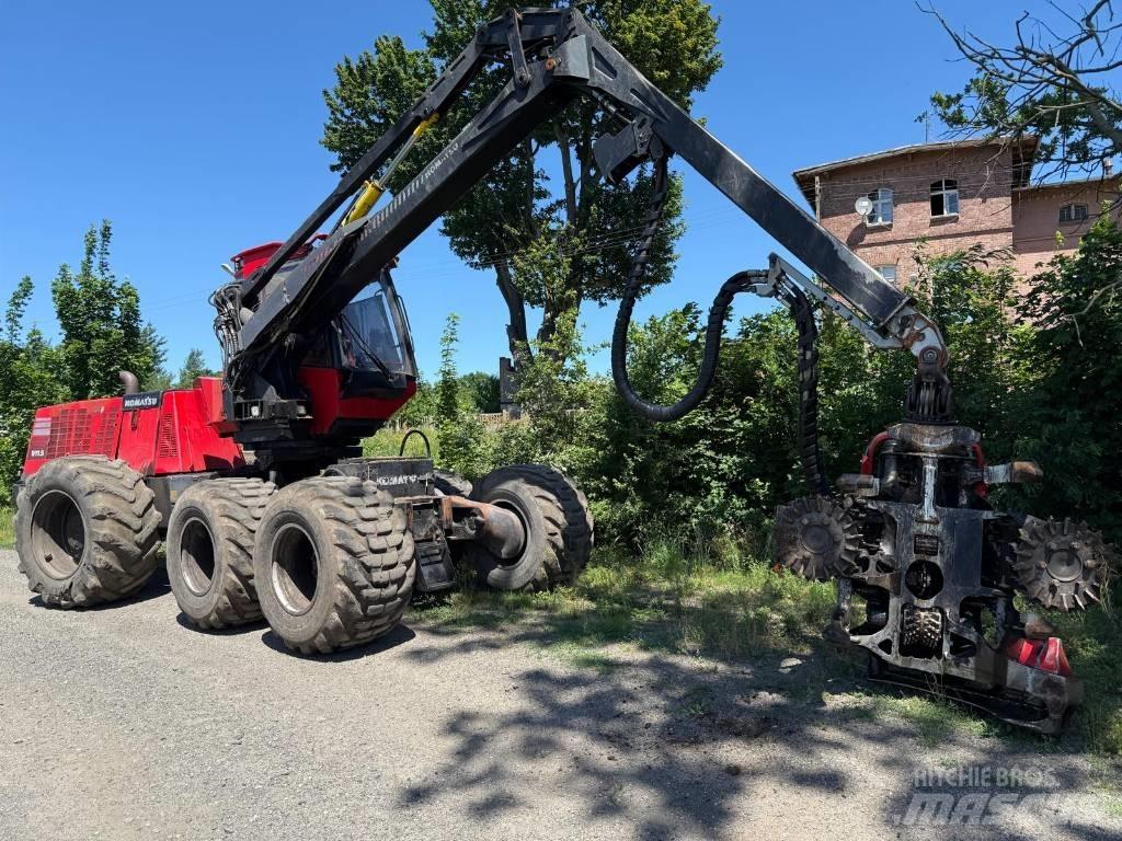 Komatsu 911.5 Harvesterji