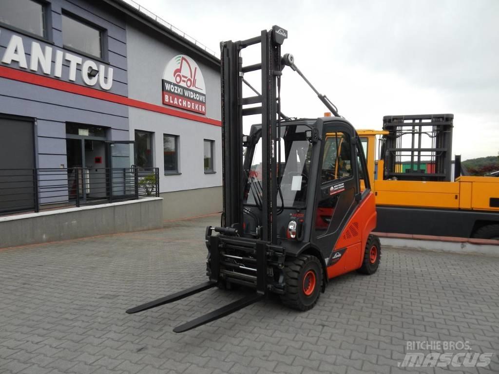 Linde H25T-02 Plinski viličarji