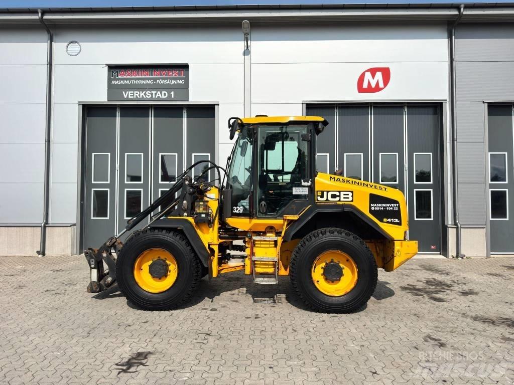 JCB 413 Kolesni nakladalci