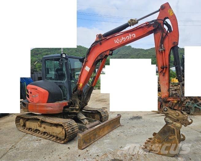 Kubota KX 57 Mini bagri <7t