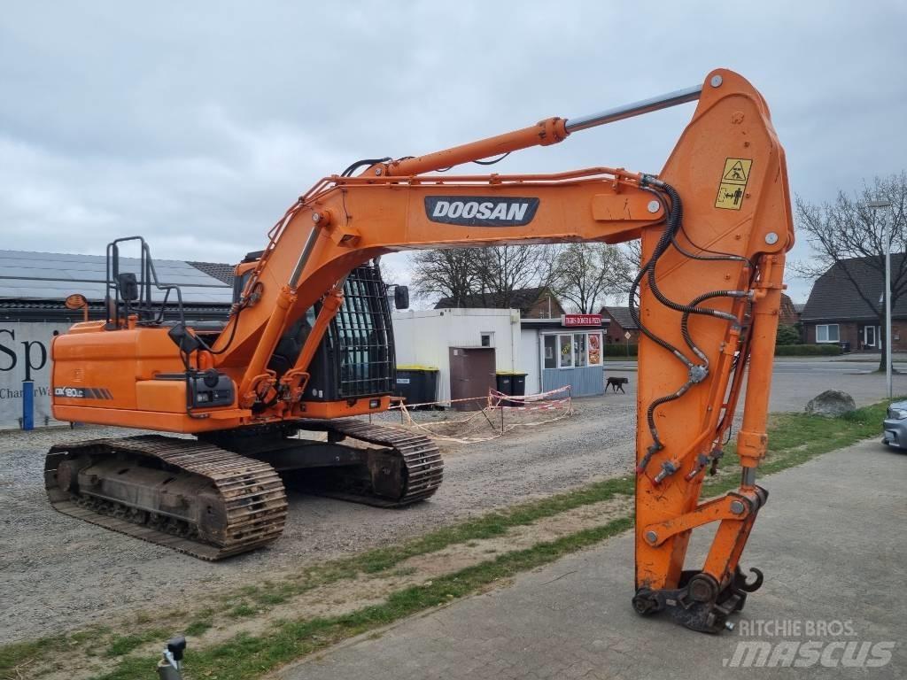 Doosan DX 180 LC-3 Bagri goseničarji