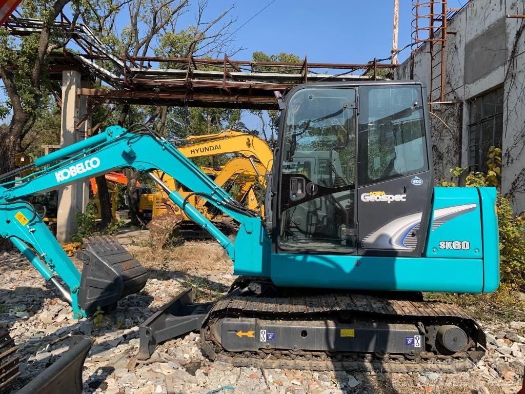 Kobelco SK 60 Bagri goseničarji