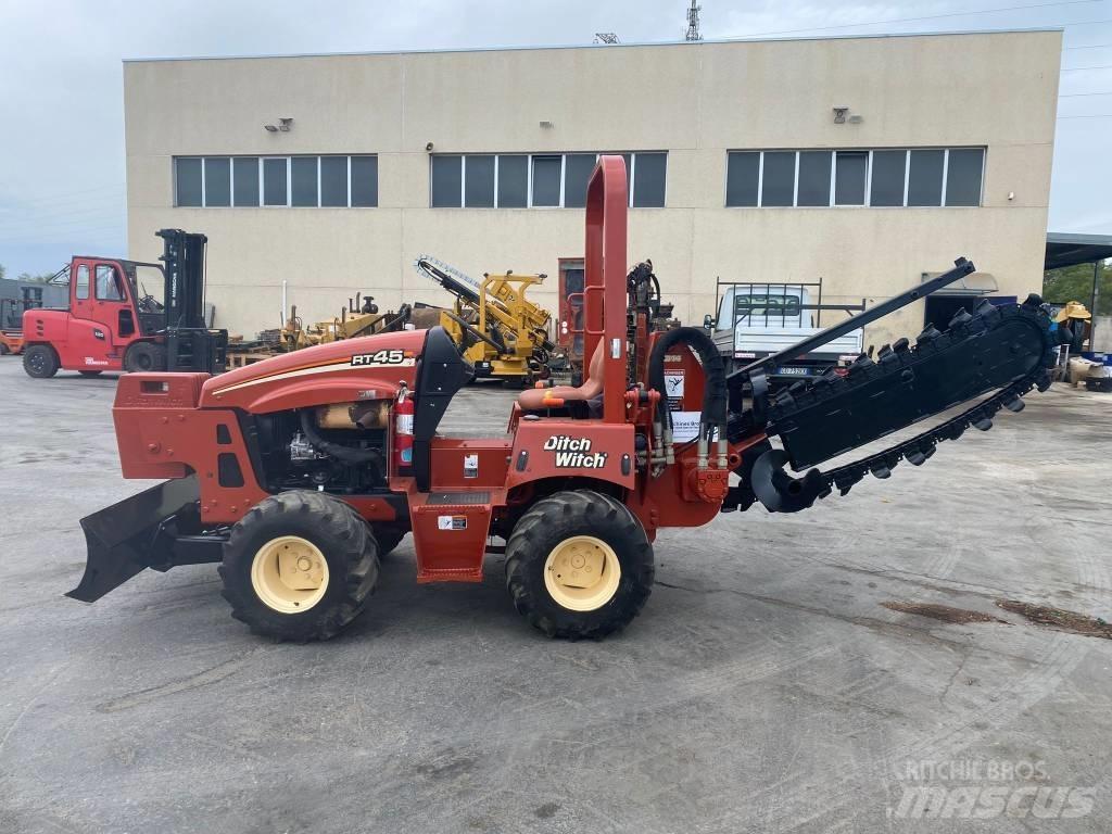 Ditch Witch RT45 Freze za kopanje jarkov Trenčerji