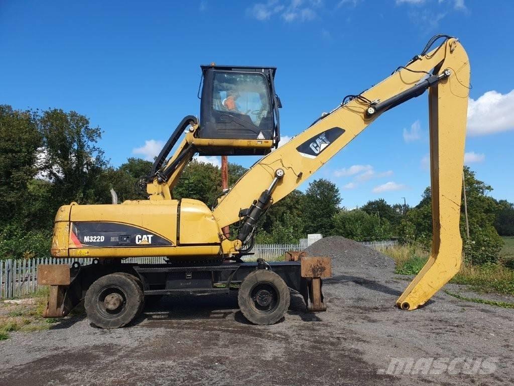 CAT M 322 D MH Bagri za prekladanje primarnih/sekundarnih surovin