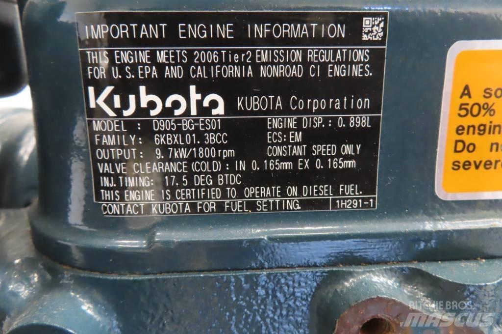 Kubota D905 Motorji
