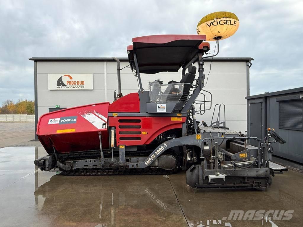 Vögele super 1800-2 Asfaltni finišerji
