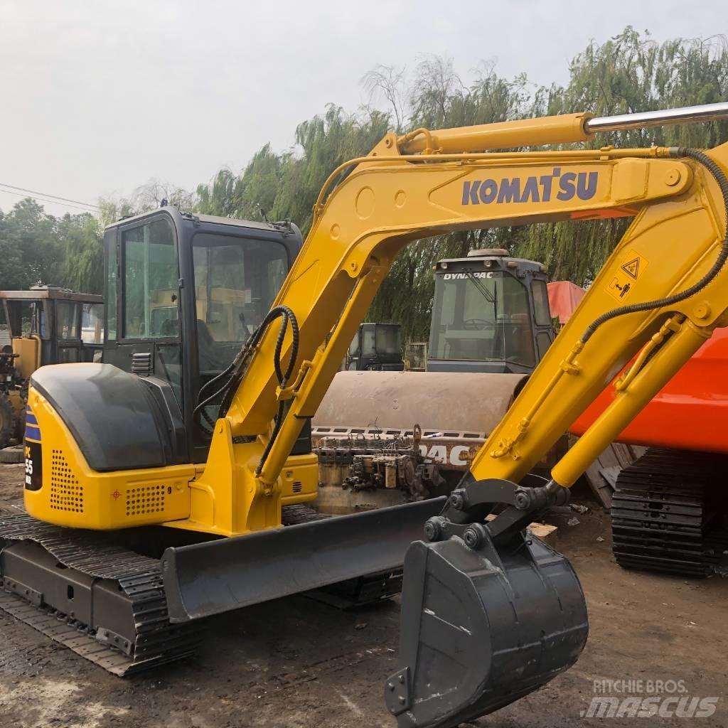 Komatsu PC 55 MR Mini bagri <7t