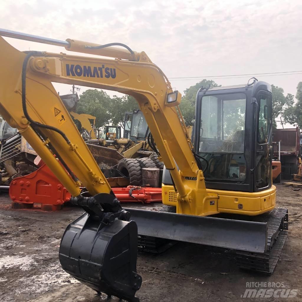 Komatsu PC 55 MR Mini bagri <7t