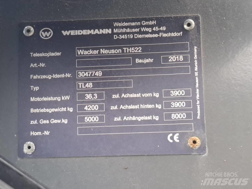 Wacker Neuson TH 522 Teleskopski viličarji
