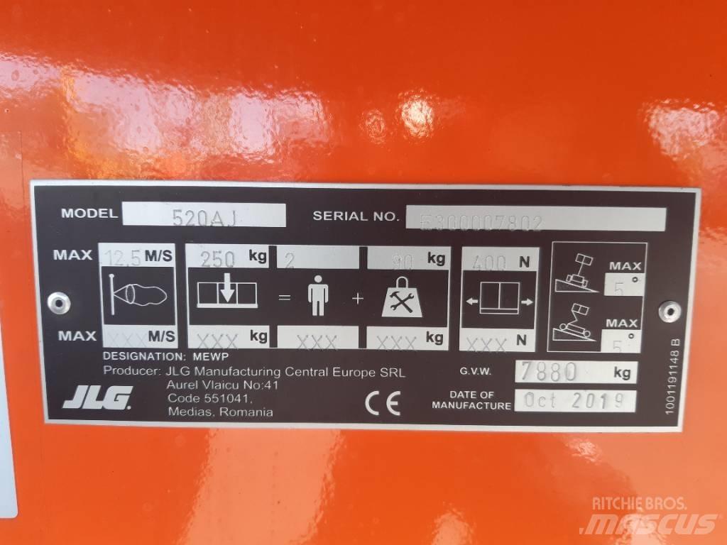 JLG 520 AJ Zglobne dvižne ploščadi