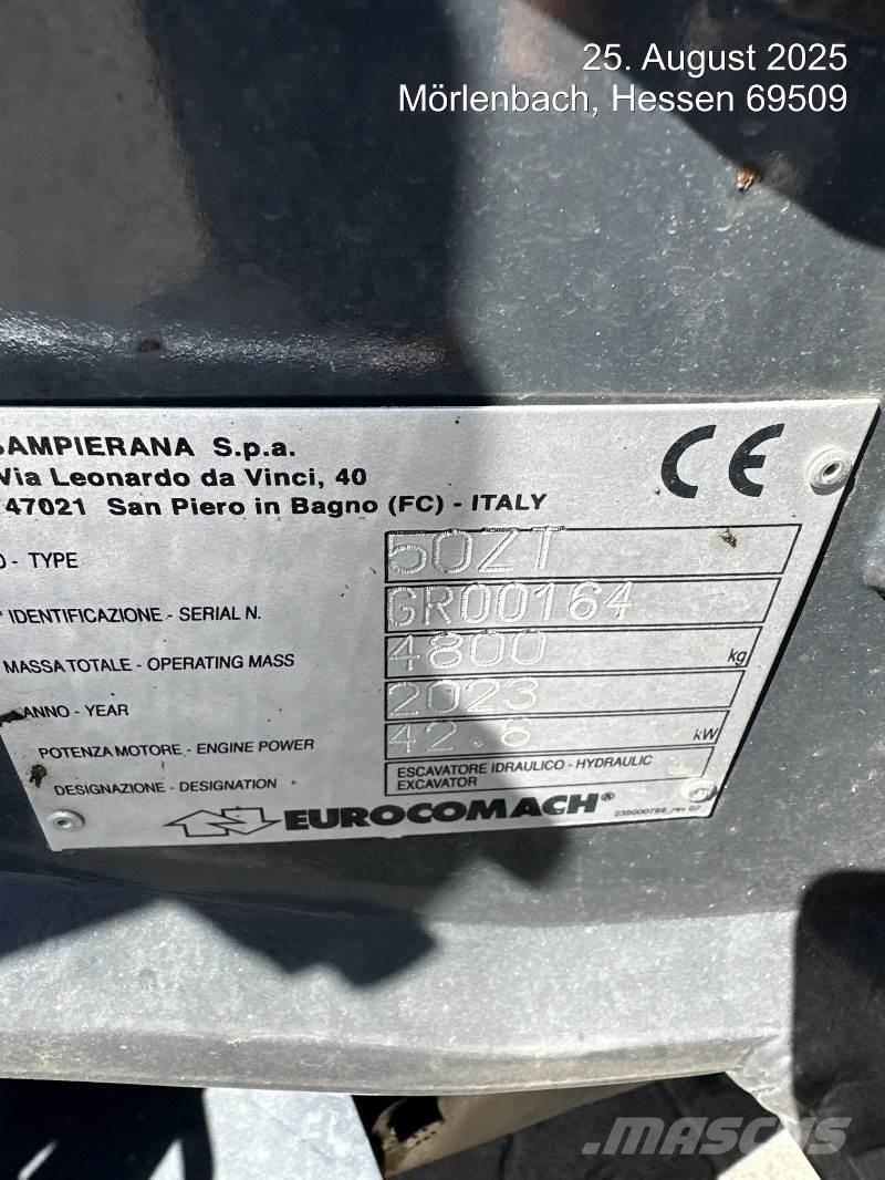 Eurocomach 50ZT Mini bagri <7t