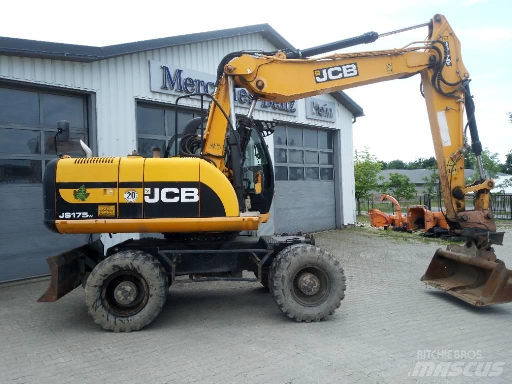 JCB JS 175 W Bagri na kolesih