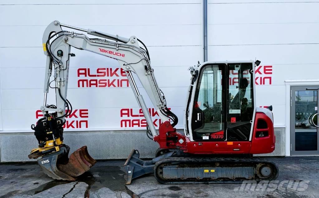 Takeuchi TB 370 Mini bagri <7t