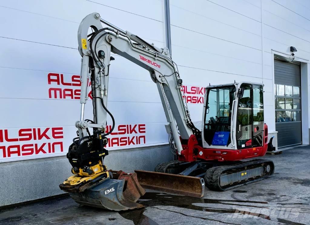 Takeuchi TB 370 Mini bagri <7t