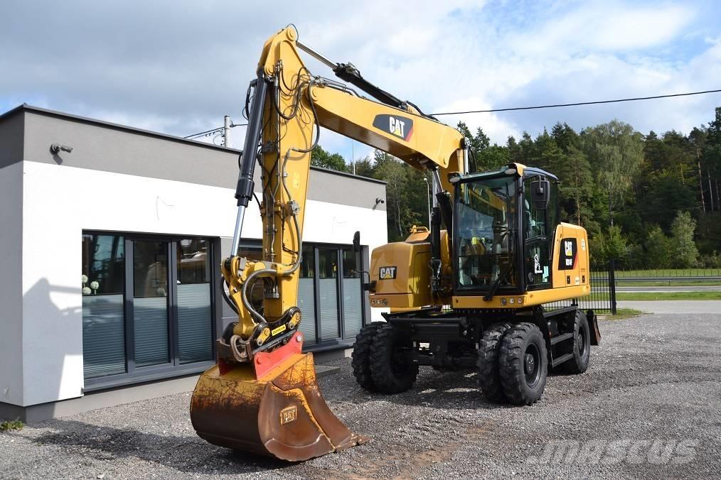 CAT M 314 F Bagri na kolesih