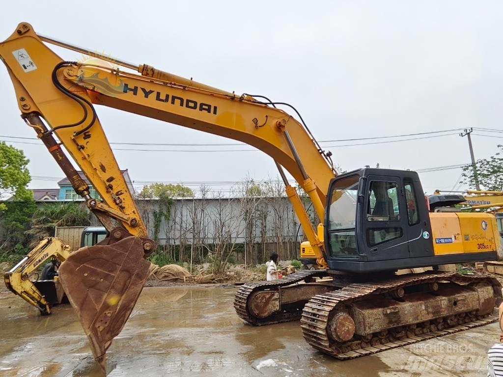 Hyundai R305LC-7 Bagri goseničarji