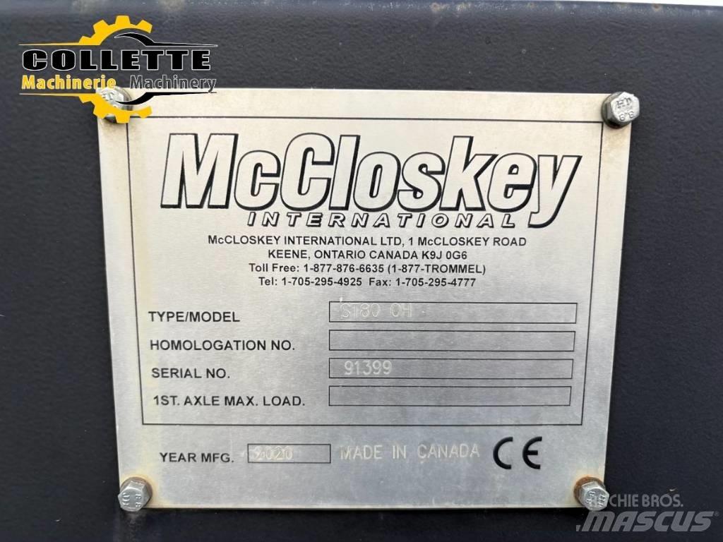 McCloskey ST80 Transportni trakovi