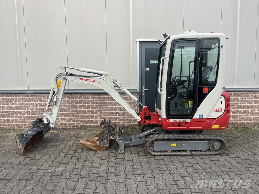Takeuchi TB216 Mini bagri <7t