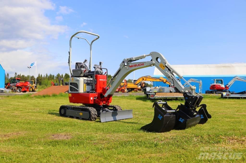Takeuchi TB210R Mini bagri <7t