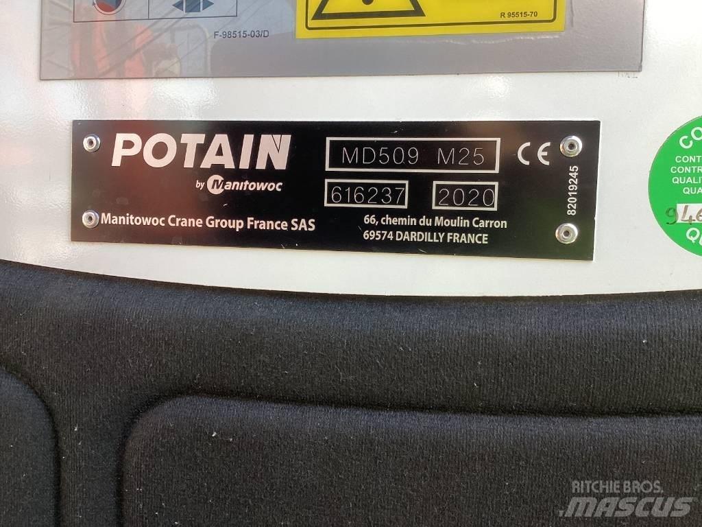 Potain MD509 Stolpni žerjavi
