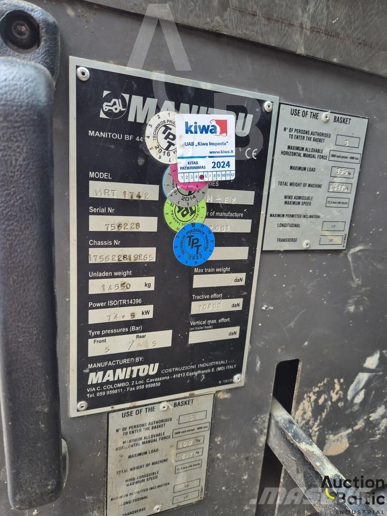 Manitou MRT 1742 Teleskopski viličarji