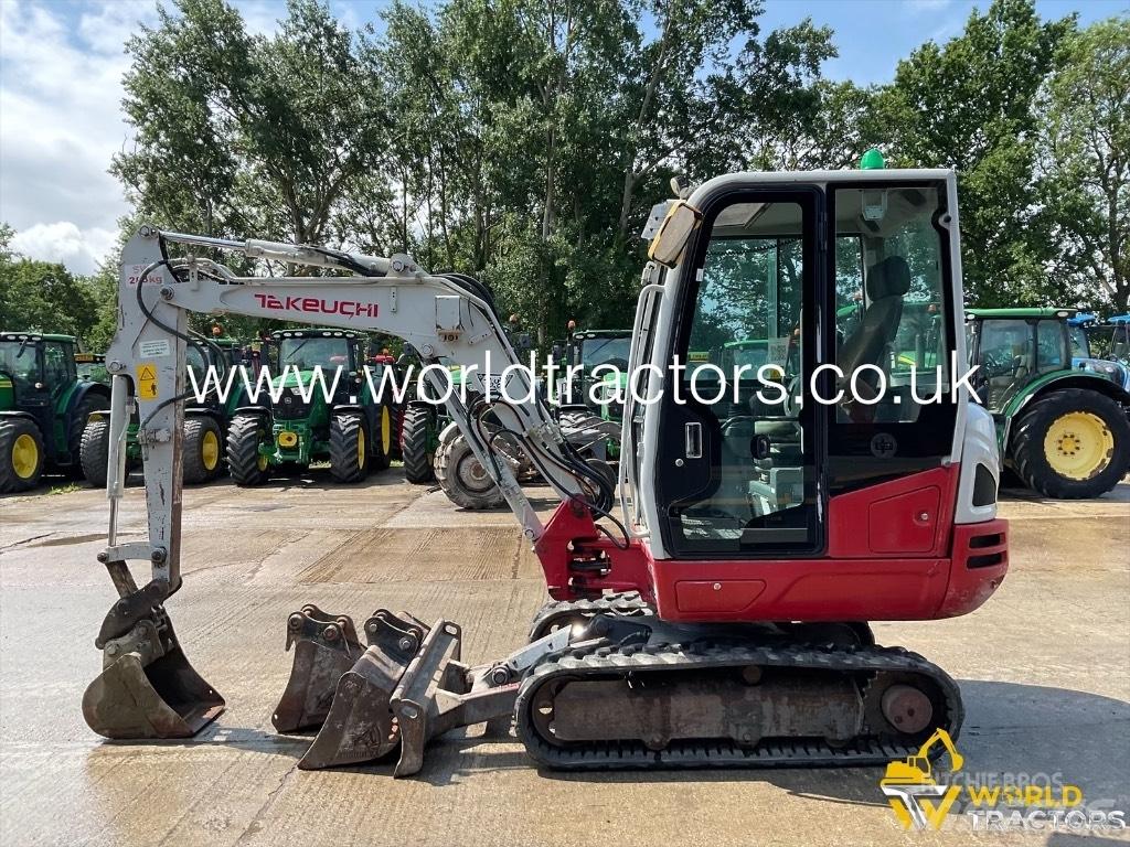 Takeuchi TB 230 Mini bagri <7t