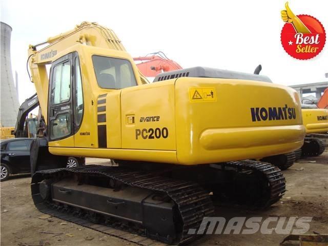 Komatsu PC 200 Bagri goseničarji