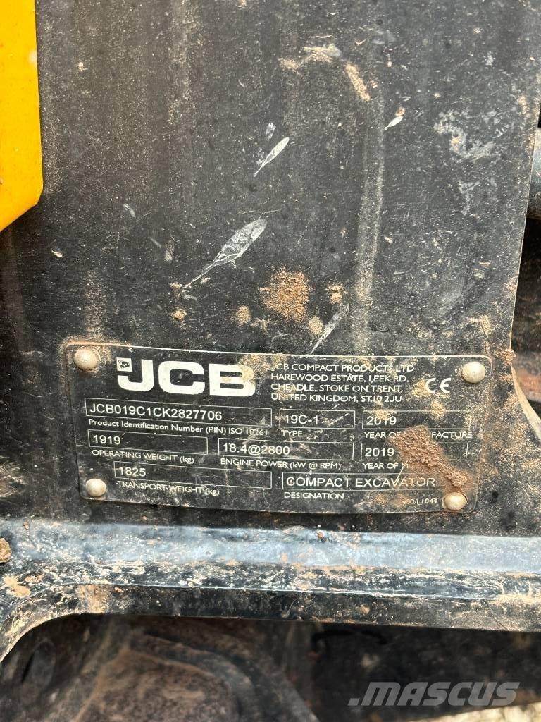 JCB 19 C-1 Mini bagri <7t