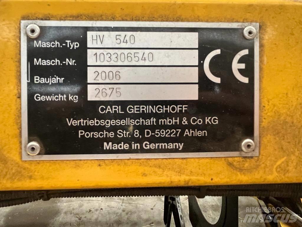 Geringhoff HV 540 Rezalne glave za kombajne