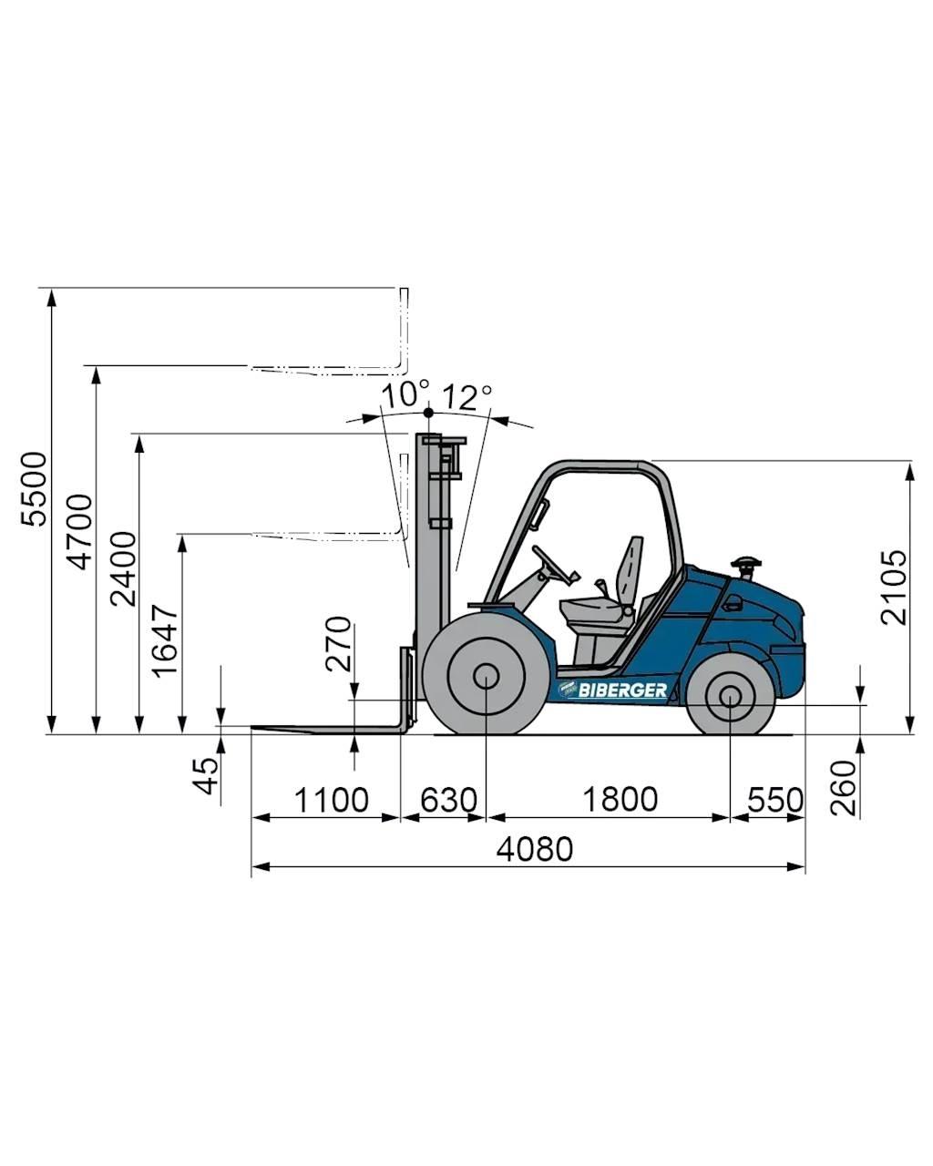 Manitou MSI 30 Dizelski viličarji