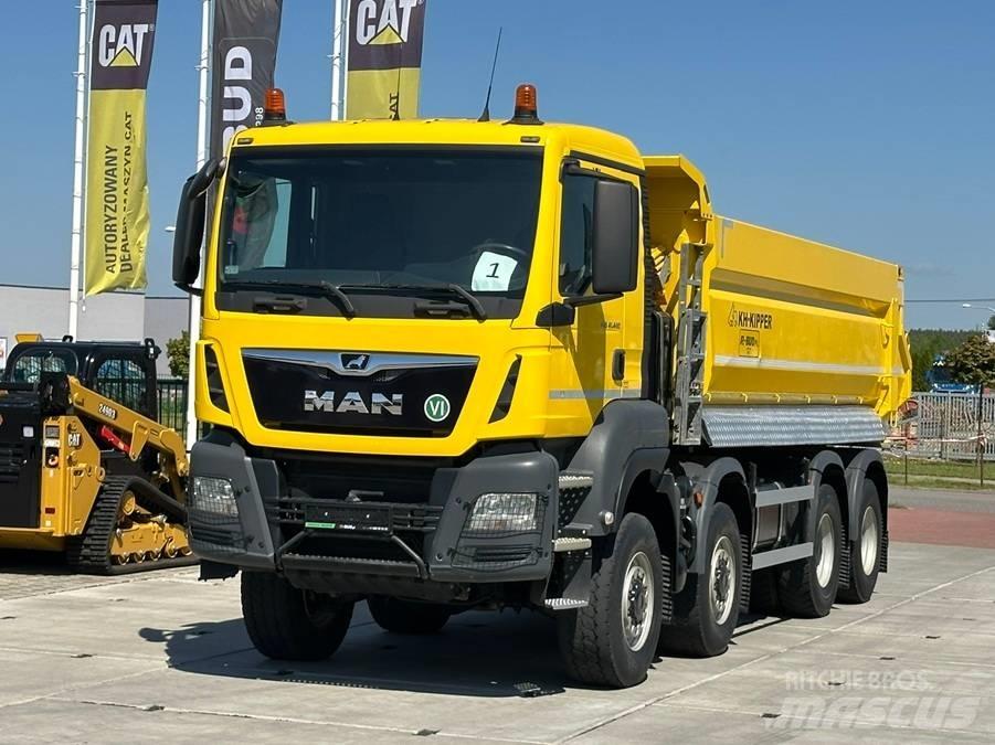 MAN TGS 41.460  8X8 Kiper tovornjaki