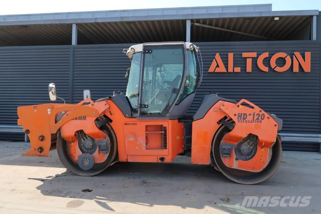 Hamm HD+ 120 VO Dvojni valjarji