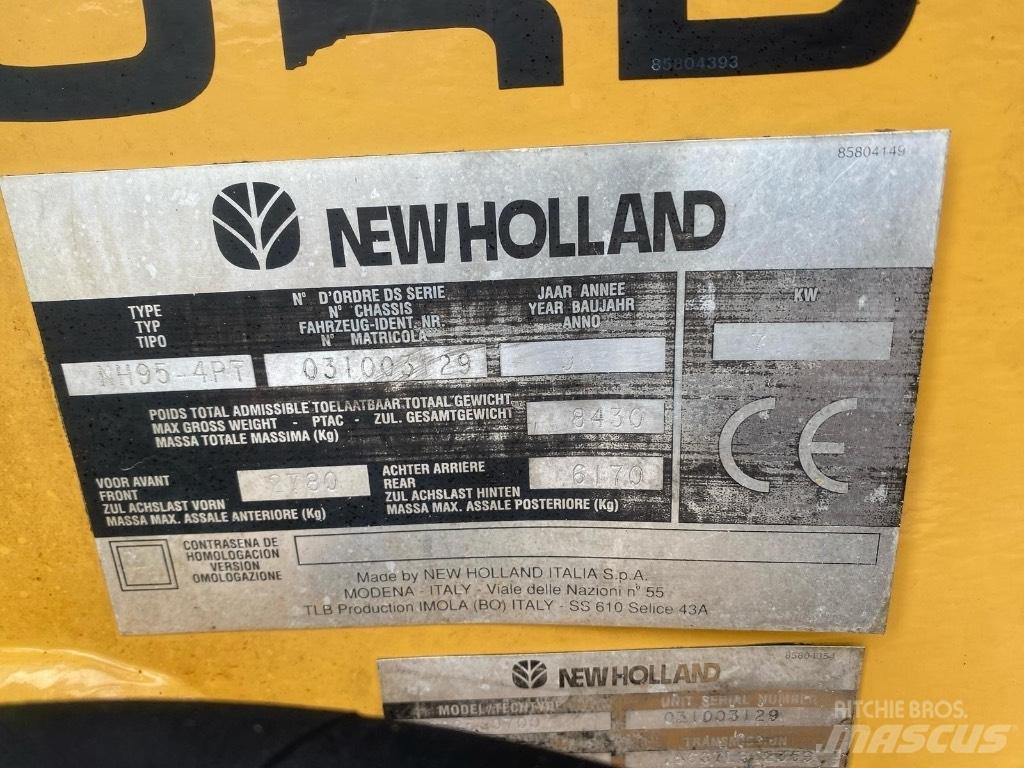 New Holland NH 95 Rovokopači