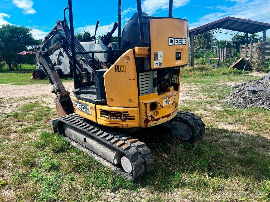 John Deere 26G Mini bagri <7t