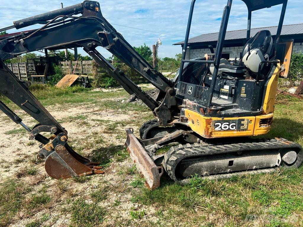 John Deere 26G Mini bagri <7t