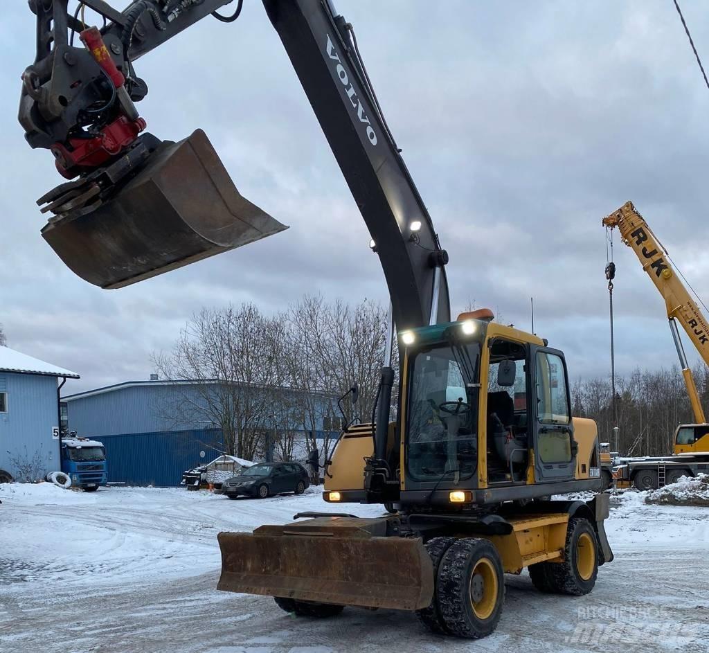 Volvo EW 180 B Bagri na kolesih