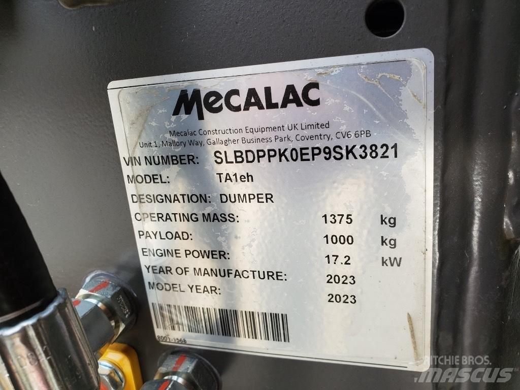 Mecalac TA1EH Ne cestni demperji