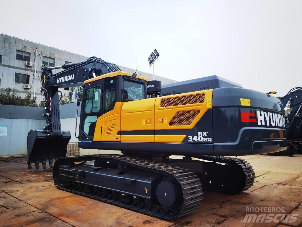 Hyundai HX340 Bagri goseničarji